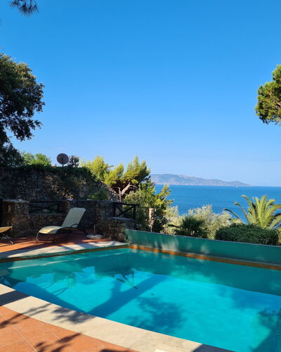 Argentarola House, Porto Santo Stefano, Seaview An: Blue, Water, Swimming Pool, Resort, Sea, Coastal And Oceanic Landforms, Eco Hotel, Ocean, Coast, Tropics