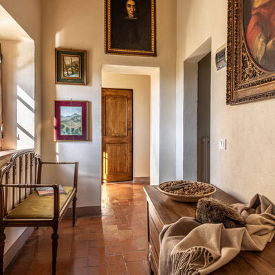 Monticchiello Apartment With Garden, Wifi, Pienza,: Picture Frame, Furniture, Property, Table, Building, Wood, Interior Design, Architecture, Floor, Chair