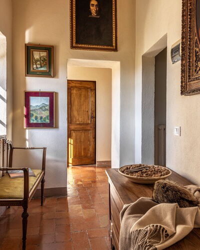 Monticchiello Apartment With Garden, Wifi, Pienza,: Picture Frame, Furniture, Property, Table, Building, Wood, Interior Design, Architecture, Floor, Chair