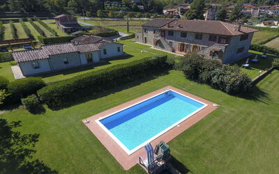 Villa Niccone: Building, Property, Plant, Land Lot, Swimming Pool, Window, Architecture, Urban Design, Vegetation, Grass