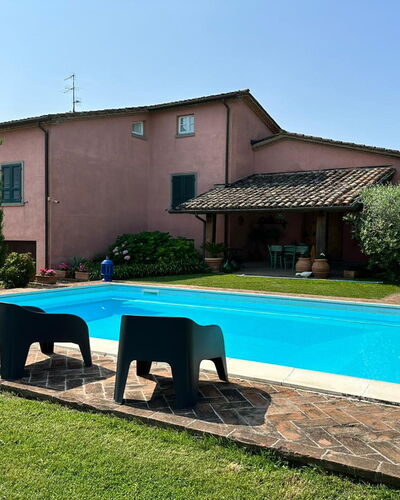 Villa Carsuga: Plant, Sky, Property, Water, Building, Azure, Tree, Shade, Outdoor Furniture, Swimming Pool