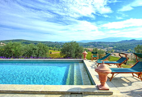Villa Cona: Water, Cloud, Sky, Plant, Swimming Pool, Blue, Azure, Outdoor Furniture, Tree, Rectangle