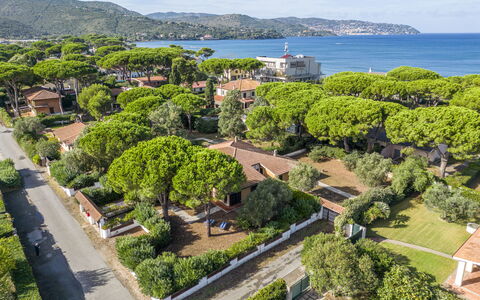 Giannella Apartment - Orbetello, Toscana: Plant, Water, Property, Sky, Nature, Tree, Cloud, Vegetation, Land Lot, Urban Design