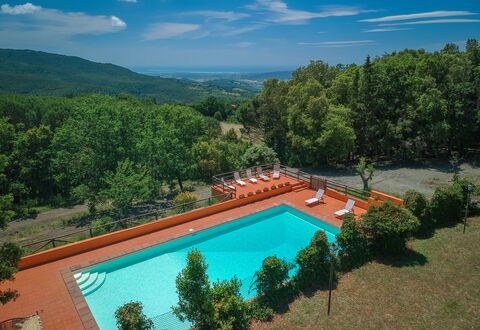 Tenuta De Paoli - Chianni, Pool, Wifi, Privacy, To: Water, Cloud, Plant, Sky, Swimming Pool, Nature, Azure, Natural Landscape, Tree, Leisure
