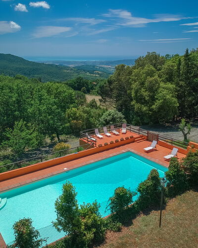 Tenuta De Paoli - Chianni, Pool, Wifi, Privacy, To: Water, Cloud, Plant, Sky, Swimming Pool, Nature, Azure, Natural Landscape, Tree, Leisure