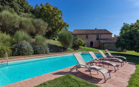 Villa Belvedere: Water, Plant, Sky, Property, Building, Azure, Swimming Pool, Tree, Grass, Shade