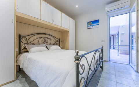 Casa Verdi,near The Beach - Viareggio, Toscana: Building, Property, Furniture, Comfort, Bed Frame, Interior Design, Cabinetry, Wood, Floor, Bed