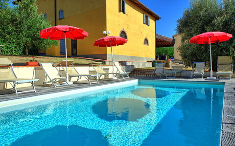 Casalta: Water, Plant, Property, Swimming Pool, Building, Umbrella, Azure, Tree, Sky, Shade