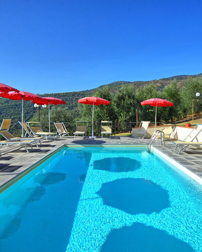 Casalta: Water, Sky, Property, Swimming Pool, Azure, Umbrella, Building, Outdoor Furniture, Shade, Sunlounger