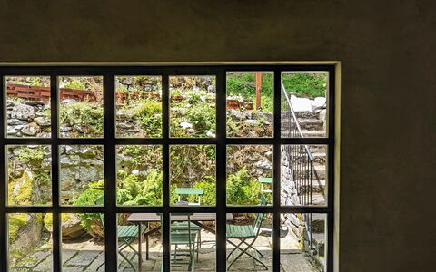 Mulino Morandi: Building, Window, Wood, Shade, Architecture, Interior Design, Wall, Glass, Tints And Shades