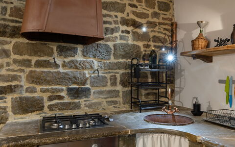 La Piccina: Brown, Property, Wood, Lighting, Interior Design, Picture Frame, Architecture, Floor, Flooring, Brick