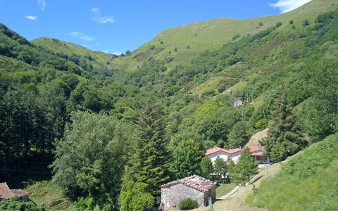 Apuane Retreat: Sky, Mountain, Plant, Cloud, Plant Community, Green, Natural Landscape, Tree, Vegetation, Highland