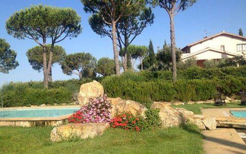 Maremma Retreat: Plant, Sky, Flower, Plant Community, Tree, Botany, Land Lot, Building, Grass, Natural Landscape