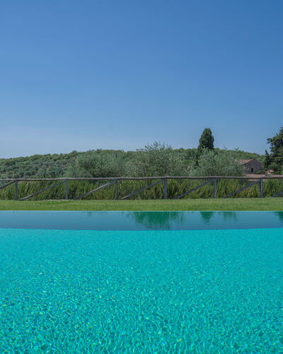 Chiara House In Galenda, Chianti, Pool And Nature: Water, Sky, Water Resources, Plant, Nature, Tree, Natural Landscape, Lake, Coastal And Oceanic Landforms, Swimming Pool