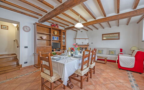 La Montana: Furniture, Table, Property, Picture Frame, Wood, Door, Chair, Interior Design, Floor, Cabinetry