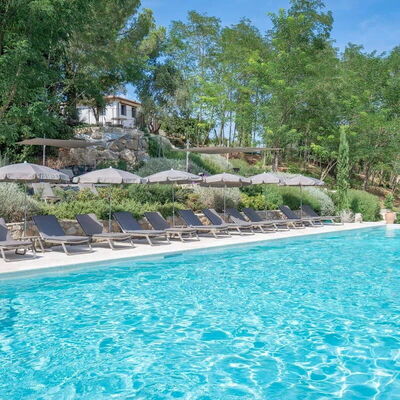 Melaiolo Modern Apartment With Pool, Montaione, To: Water, Plant, Water Resources, Property, Sky, Nature, Azure, Swimming Pool, Tree, Natural Landscape