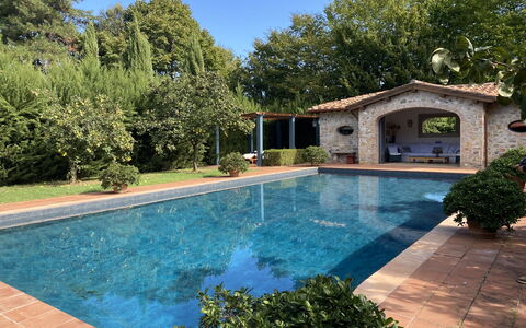 Villa Bongi: Water, Swimming Pool, Composite Material, Water Feature, Shade, Estate, Resort, Hacienda, Garden, Eco Hotel