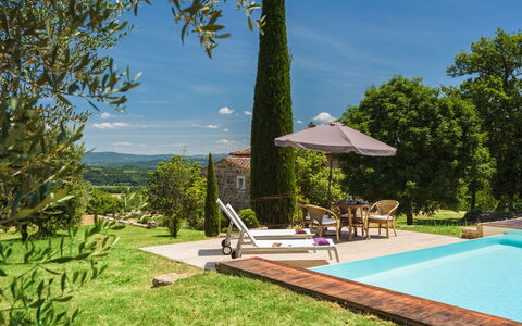 Terra Quercus: Swimming Pool, Garden, Outdoor Furniture, Landscaping, Estate, Farmhouse, Eco Hotel, Resort, Lawn, Villa
