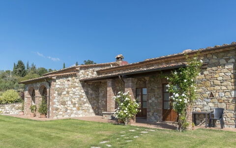 Podere Aurora: House, Cottage, Home, Farmhouse, Estate, Stone Wall, Garden, Landscaping, Hacienda