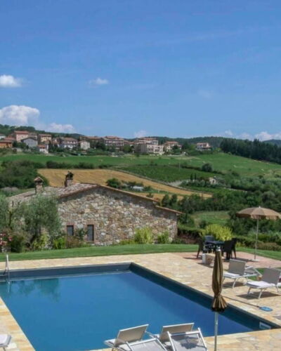 Podere Aurora: Swimming Pool, Outdoor Furniture, Resort, Residential Area, Furniture, Eco Hotel, Sunlounger, Thermae, Estate, Umbrella
