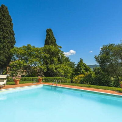 Podere Contignano: Garden, Swimming Pool, Hacienda, Estate, Landscaping, Eco Hotel, Villa, Farmhouse, Evergreen