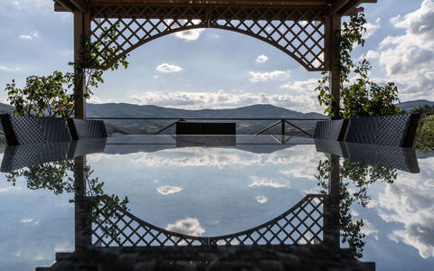 Villa Collinette: Shade, Eco Hotel, Outdoor Structure, Pavilion, Balcony