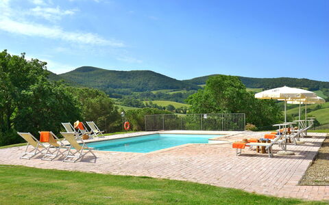 Villa Asia: Mountainous Landforms, Hill, Swimming Pool, Furniture, Outdoor Furniture, Mountain Range, Eco Hotel, Resort, Valley, Landscaping