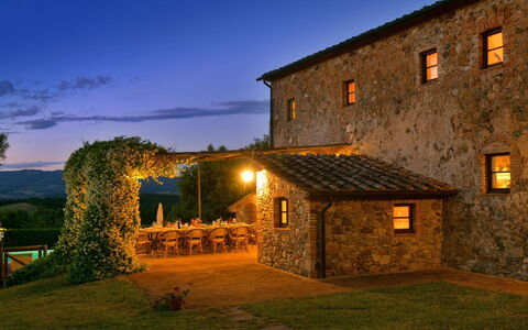 Villa Anima: Landscape, Rural Area, Cottage, Farmhouse, Estate, Village, Villa, Farm, Evening