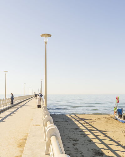 Casa Liliana Ac, Wifi, Forte Dei Marmi: Sea, Horizon, Ocean, Coastal And Oceanic Landforms, Coast, Beach, Shore, Walkway, Boardwalk