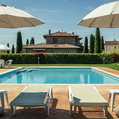La Pergola: Swimming Pool, Outdoor Furniture, Sunlounger, Resort, Outdoor Table, Umbrella, Eco Hotel, Villa, Chair, Shade