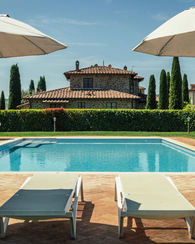 La Pergola: Swimming Pool, Outdoor Furniture, Sunlounger, Resort, Outdoor Table, Umbrella, Eco Hotel, Villa, Chair, Shade