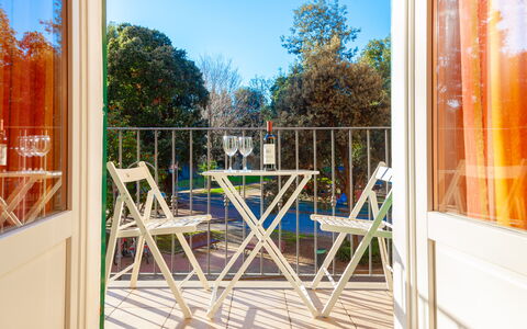 Ca Du Checcu: Wood, Furniture, Chair, Porch, Outdoor Furniture, Wood Stain, Balcony, Deck, Kitchen & Dining Room Table, Eco Hotel