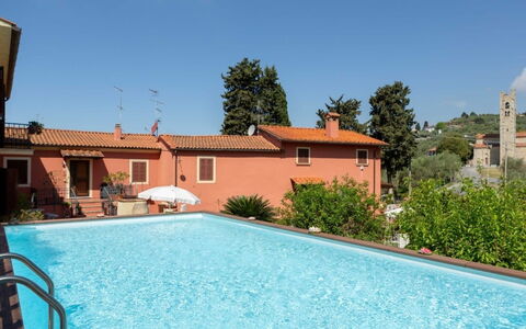 Casale La Pieve: Swimming Pool, Residential Area, Human Settlement, Resort, Outdoor Furniture, Hacienda, Estate, Eco Hotel, Thermae, Villa