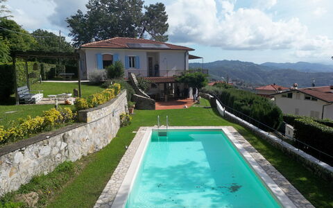 Villa Corsanico: Swimming Pool, House, Residential Area, Resort, Garden, Hacienda, Backyard, Eco Hotel, Estate, Farmhouse
