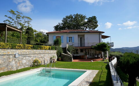 Villa Corsanico: Swimming Pool, Residential Area, House, Roof, Resort, Estate, Balcony, Eco Hotel, Hacienda, Cottage