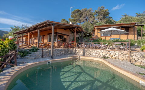 Villa Argentina: Swimming Pool, Resort, Eco Hotel, Shade, Landscaping, Water Feature, Estate, Outdoor Structure, Flagstone, Outdoor Furniture