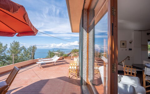 Ca' Nelly: Eco Hotel, Ocean, Wood Stain, Resort, Balcony, Chair, Villa, Houseplant, Penthouse Apartment