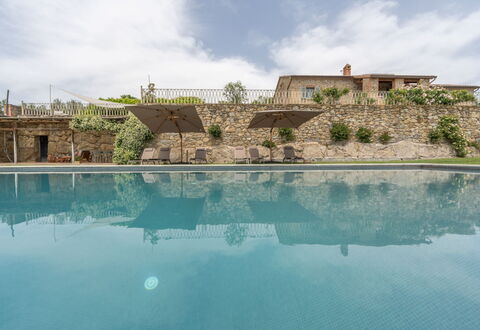 Villa Domus Papi: Swimming Pool, Estate, Hacienda, Villa, Flagstone, Resort, Courtyard, Outdoor Furniture, Water Feature, Eco Hotel