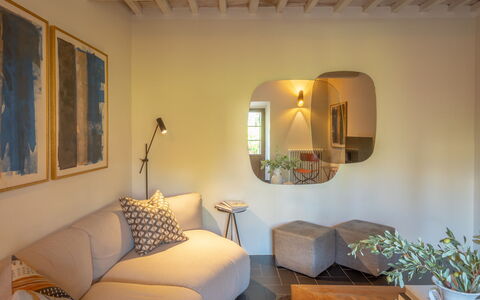 Town House Garden: Interior Design, Furniture, Wall, Couch, Flooring, Living Room, Ceiling, Floor, Home, Lighting