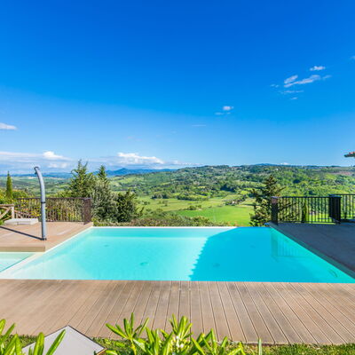 Lilia: Blue, Swimming Pool, Leisure, Resort, Eco Hotel, Outdoor Furniture, Landscaping, Thermae, Farmhouse, Villa