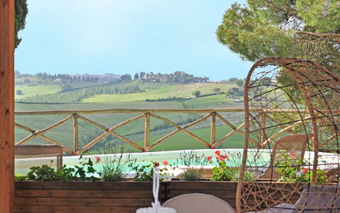 Capanna Al Lago: Furniture, Outdoor Furniture, Chair, Outdoor Structure, Eco Hotel, Resort, Linens, Balcony, Hotel, Houseplant