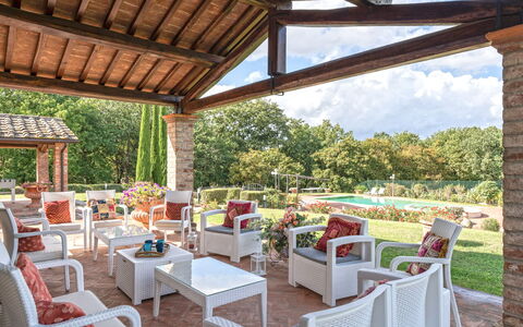 Dimora Di Castroncello: Resort, Furniture, Estate, Chair, Garden, Outdoor Furniture, Eco Hotel, Patio, Hacienda, Landscaping