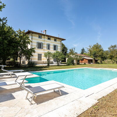 Villa Amelia: Blue, Swimming Pool, House, Home, Estate, Resort, Outdoor Furniture, Villa, Garden, Mansion