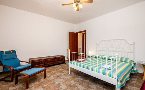Casa Alloro, Ac, Wifi, Narni: Furniture, Interior Design, Flooring, Floor, Wood, Bed, Room, Bedroom, Ceiling, Apartment