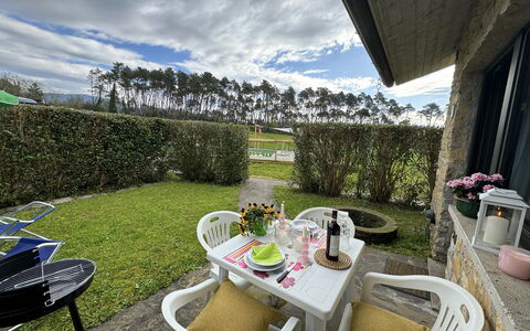 Green Hills 13: Shrub, Garden, Groundcover, Lawn, Landscaping, Yard, Hedge, Backyard, Outdoor Furniture, Outdoor Table