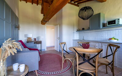 Accommodation:&nbsp;Relais Badia a Passignano - Appartamento Moscato
