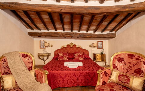 Portanuova Home, Colle Val D'elsa: Furniture, Wall, Interior Design, Wood, Bedroom, Bed, Textile, Bed Sheet, Bedding, Linens