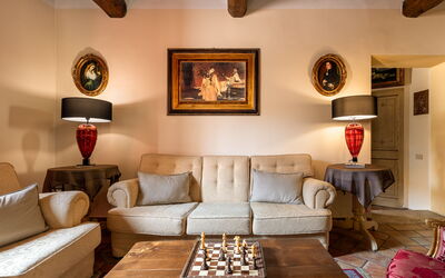 Portanuova Home, Colle Val D'elsa: Furniture, Interior Design, Flooring, Wall, Wood, Couch, Floor, Living Room, Room, Picture Frame