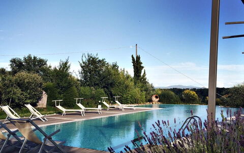 Il Canto Del Maggio: Swimming Pool, Landscaping, Garden, Outdoor Furniture, Eco Hotel, Resort, Villa, Backyard, Evergreen