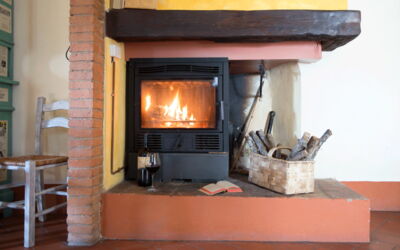 La Castellana: Furniture, Room, Hearth, Wood Stain, Living Room, Hardwood, Heat, Wood-Burning Stove, Fireplace, Lamp